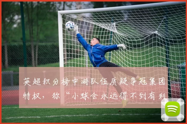 英超积分榜中游队伍质疑争冠集团特权,称“小球会永远得不到有利判罚”
